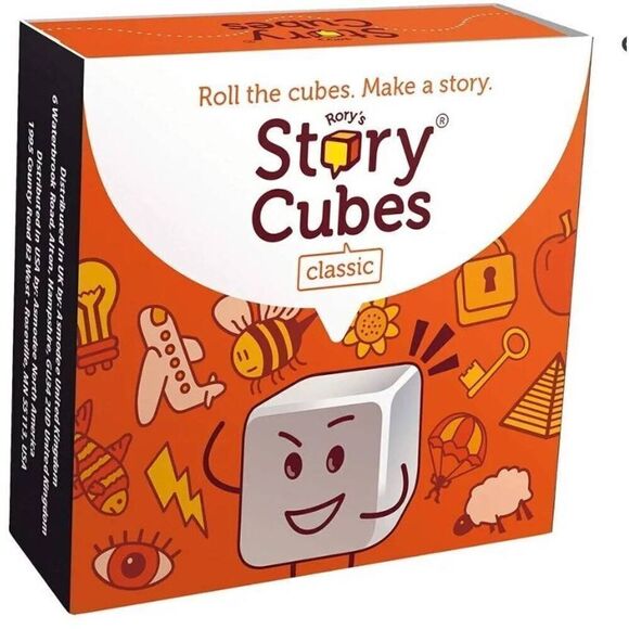 Rory's Story Cubes Once Upon A Time Gamewright Family Kids Game 54 Cubes 324 Ima - Picture 1 of 4